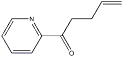 1-(2-Pyridinyl)-4-penten-1-one 结构式