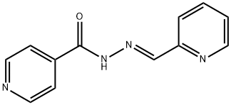 N'-[(E)-pyridin-2-ylmethylidene]pyridine-4-carbohydrazide 结构式