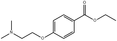 4-(2-(二甲基氨基)乙氧基)苯甲酸乙酯 结构式