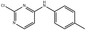 2-氯-N-(对甲苯基)嘧啶-4-胺 结构式