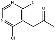 1-(4,6-dichloropyrimidin-5-yl)propan-2-one 结构式