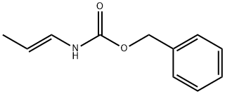 N-丙烯基氨基甲酸苄酯 结构式