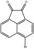 5-bromoacenaphthylene-1,2-dione 结构式