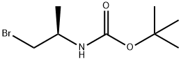 Carbamic acid,N-[(1R)-2-bromo-1-methylethyl]-, 1,1-dimethylethyl ester 结构式
