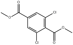 DIMETHYL 2,6-DICHLOROTEREPHTHALATE 结构式