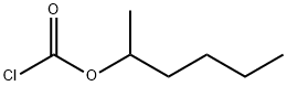 氯甲酸-1-甲基戊酯 结构式