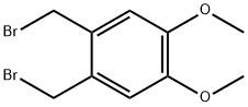 1,2-BIS(BROMOMETHYL)-4,5-DIMETHOXYBENZENE 结构式