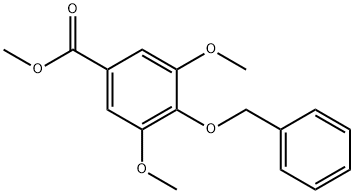 Methyl 4-(benzyloxy)-3,5-dimethoxybenzoate 结构式