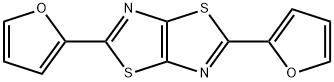 2,5-二(呋喃-2-基)[1,3]噻唑并[5,4-D][1,3]噻唑 结构式