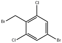 4-溴-2,6-二氯溴苄 结构式