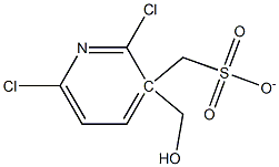 (2,6-DICHLOROPYRIDIN-3-YL)METHYL METHANESULFONATE 结构式
