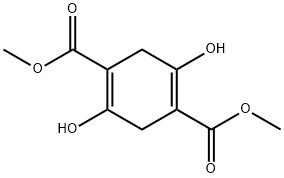 2,5-二羟基环己-1,4-二烯-1,4-二甲酸二甲酯 结构式