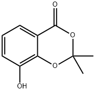 8-羟基-2,2-二甲基-4H-苯并[D][1,3]二噁英-4-酮 结构式