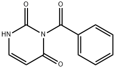 3-苯甲酰基尿嘧啶 结构式