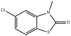 5-Chloro-3-methylbenzo[d]thiazol-2(3H)-one 结构式