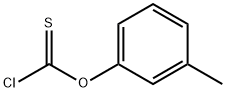 间甲苯基氯硫代甲酸酯 结构式