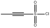 1-Propyne-1-sulfonyl chloride 结构式