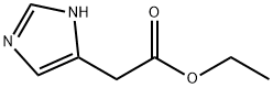 2-(1H-咪唑-4-基)乙酸乙酯 结构式