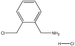 (2-(氯甲基)苯基)甲胺 盐酸盐 结构式