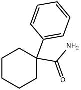 1-Phenyl-cyclohexanecarboxylic acid amide 结构式