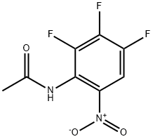 N-(2,3,4-Trifluoro-6-nitro-phenyl)-acetamide 结构式