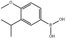 4-Methoxy-3-(1-methylethyl)phenylboronic acid 结构式