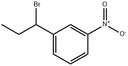 1-(1-bromopropyl)-3-nitroBenzene 结构式