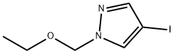 N-1-ethoxymethyl-4-iodo-pyrazole 结构式