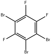 1,2,4-Tribromo-3,5,6-trifluoro-benzene 结构式