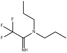 2,2,2-Trifluoro-N,N-dipropylacetimidamide 结构式