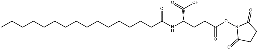 利拉鲁肽侧链 结构式