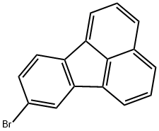 8-溴荧蒽 结构式
