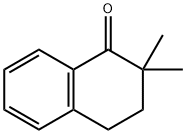 2,2-二甲基-3,4-2H-1-萘酮 结构式