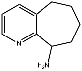 6,7,8,9-Tetrahydro-5H-cyclohepta[b]pyridin-9-ylamine 结构式