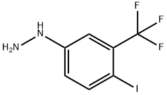 (4-Iodo-3-trifluoromethyl-phenyl)-hydrazine 结构式