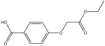 4-ETHOXYCARBONYLMETHOXY-BENZOIC ACID 结构式