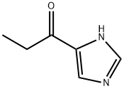 1-(1H-咪唑-5-基)-1-丙酮 结构式