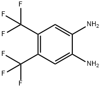 4,5-双(三氟甲基)苯-1,2-二胺 结构式