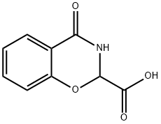 4-oxo-3,4-dihydro-2H-benzo[e][1,3]oxazine-2-carboxylic acid 结构式