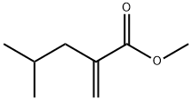 4-甲基-2-甲基亚基戊酸甲酯 结构式