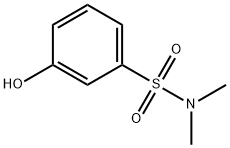 3-羟基-N,N-二甲基苯磺酰胺 结构式