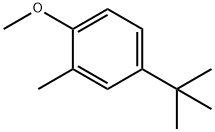 4-tert-Butyl-1-methoxy-2-methyl-benzene 结构式