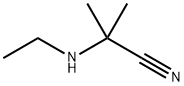 2-(乙胺基)-2-甲基丙腈 结构式
