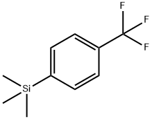 [4-(三氟甲基)苯基]三甲基硅烷 结构式