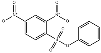 PHENYL 2,4-DINITROBENZENESULFONATE 结构式