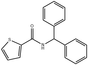 N-二苯基噻吩-2-甲酰胺 结构式