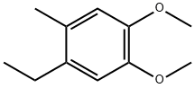 1-Ethyl-4,5-dimethoxy-2-methylbenzene 结构式