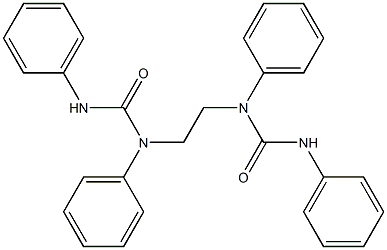 1,1'-ethane-1,2-diylbis(1,3-diphenylurea) 结构式