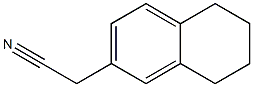 2-Naphthaleneacetonitrile, 5,6,7,8-tetrahydro-
 结构式