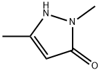 2,5-二甲基-3-吡唑酮 结构式